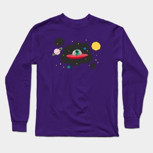 Alien ufo Long Sleeve T-Shirt